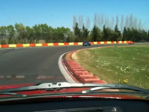 Nogaro journée Club du 1./04/10 Clio VS Golf Turbo ou G60 ?