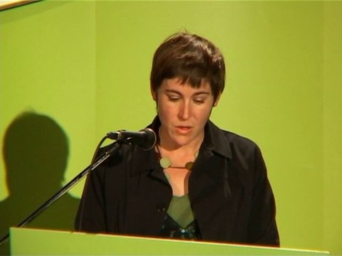 Sara Turine au congrès socio-économique