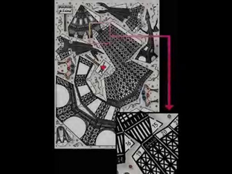 Carte postale : MAM'ZELLE EIFFEL