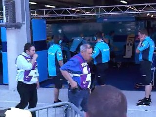 Suzuki GSV-R Warming Up at Le Mans 2010