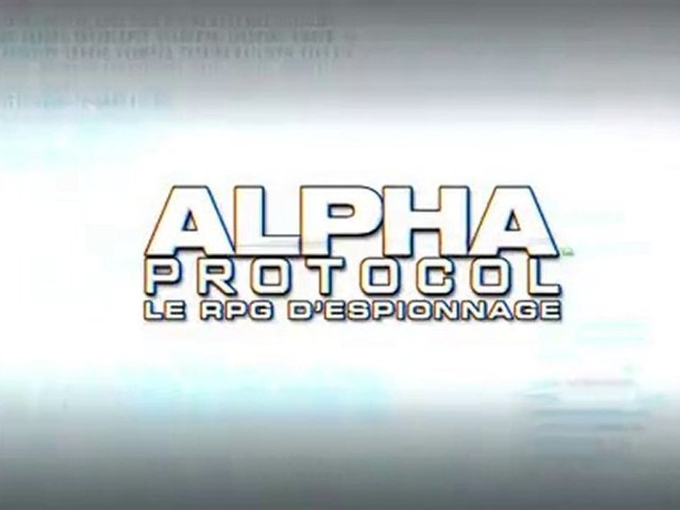 Alpha Protocol - Trailer lancement