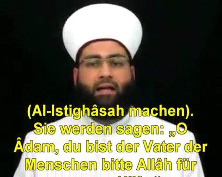 Islamlehrer erklärt den tawassul mit prophet adam