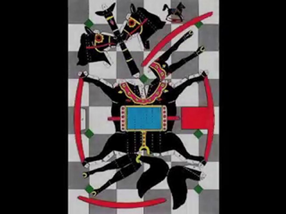 Carte postale : LE CHEVAL À BASCULE