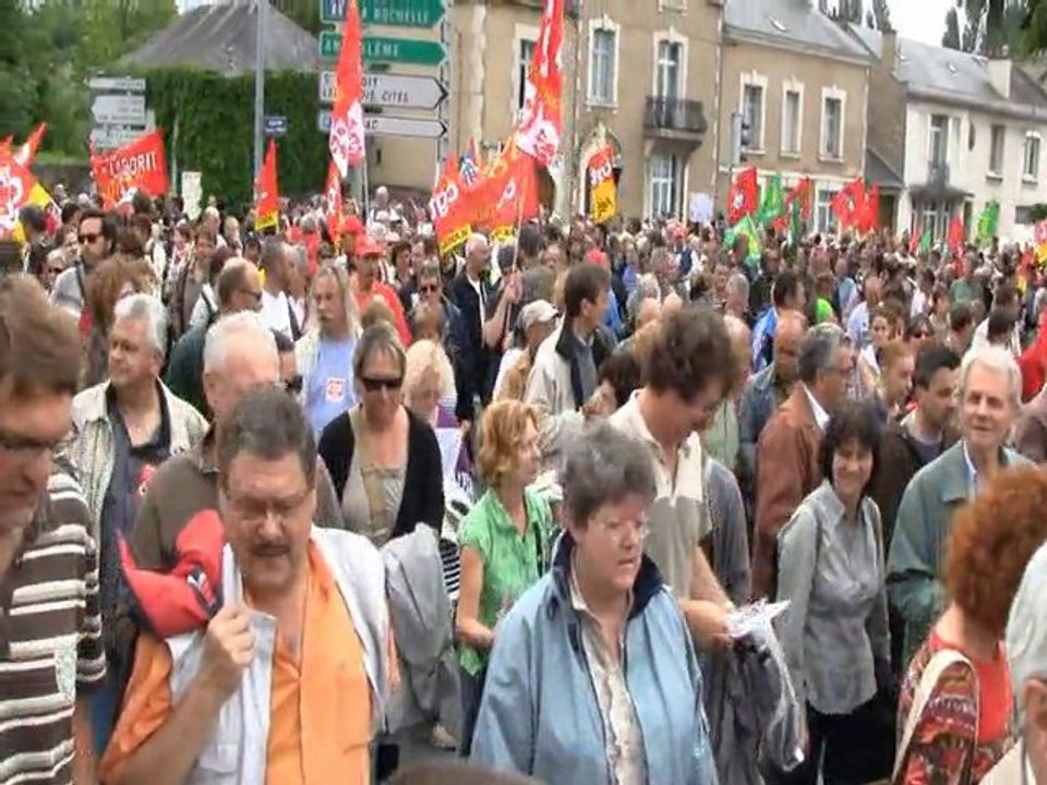 Ségolène Royal à la manifestation du 27 mai à Poitiers