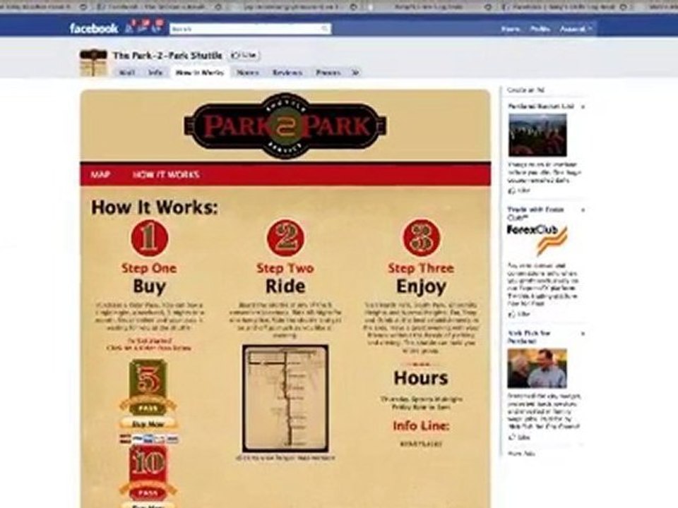 Facebook Fan Page Website Design