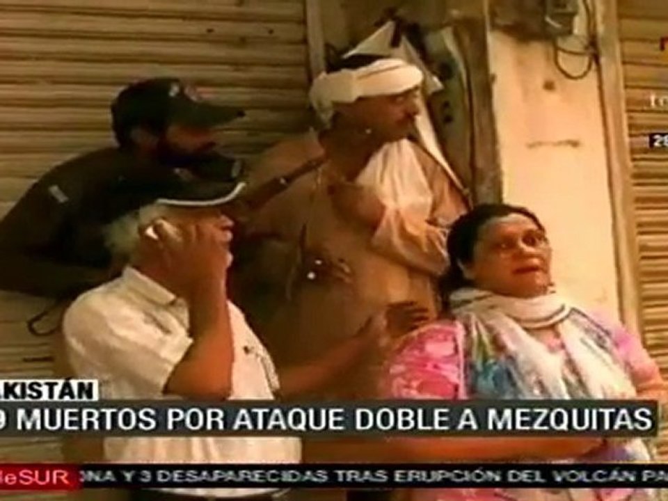 Pakistán: decenas de muertos en ataque contra mezquitas