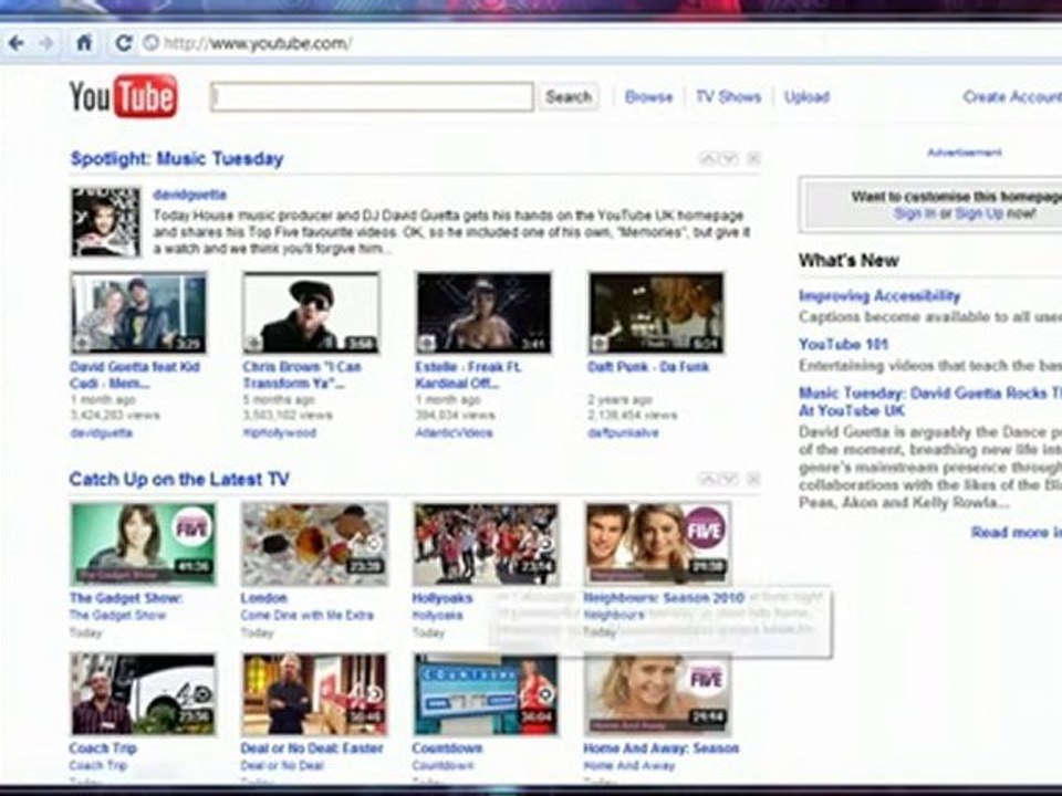 Google Chrome 5 - Sorbize.com