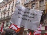 Manifestation intersyndicale contre la réforme des retraites