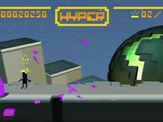 Bit.Trip Runner - WiiWare Gameplay