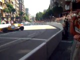 Fernando Alonso Cero Spin Burnout Renault R28 Oviedo Streets