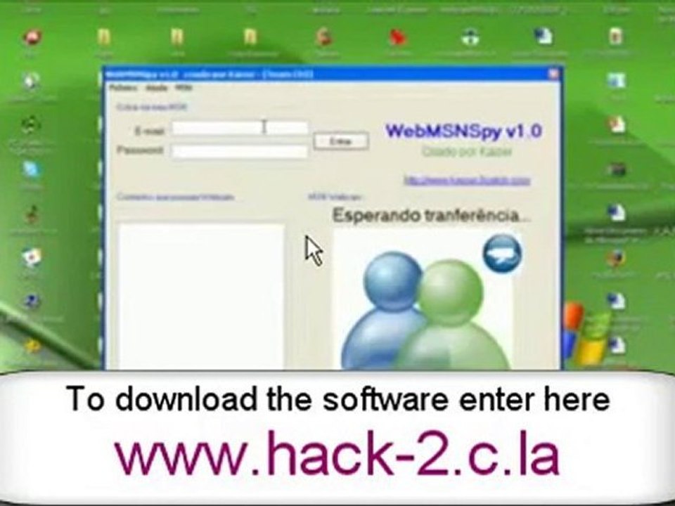 Hack MSN passwords in seconds!
