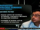 Candidatos colombianos debaten sobre Derechos Humanos y Fals