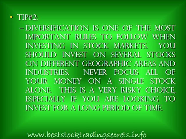 stock trading secrets