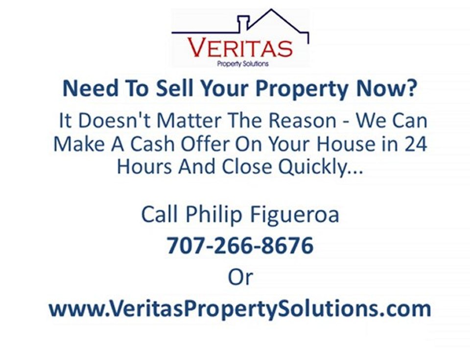 Sell Home Vallejo, CA - 707-266-8676
