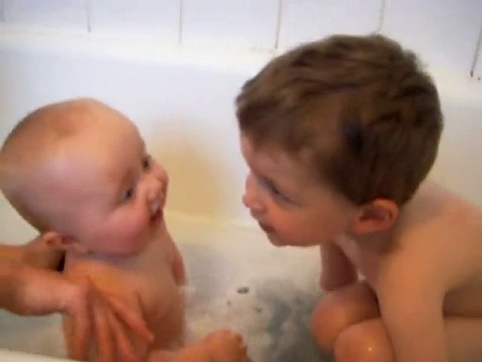 Le bain de nos amours !!!