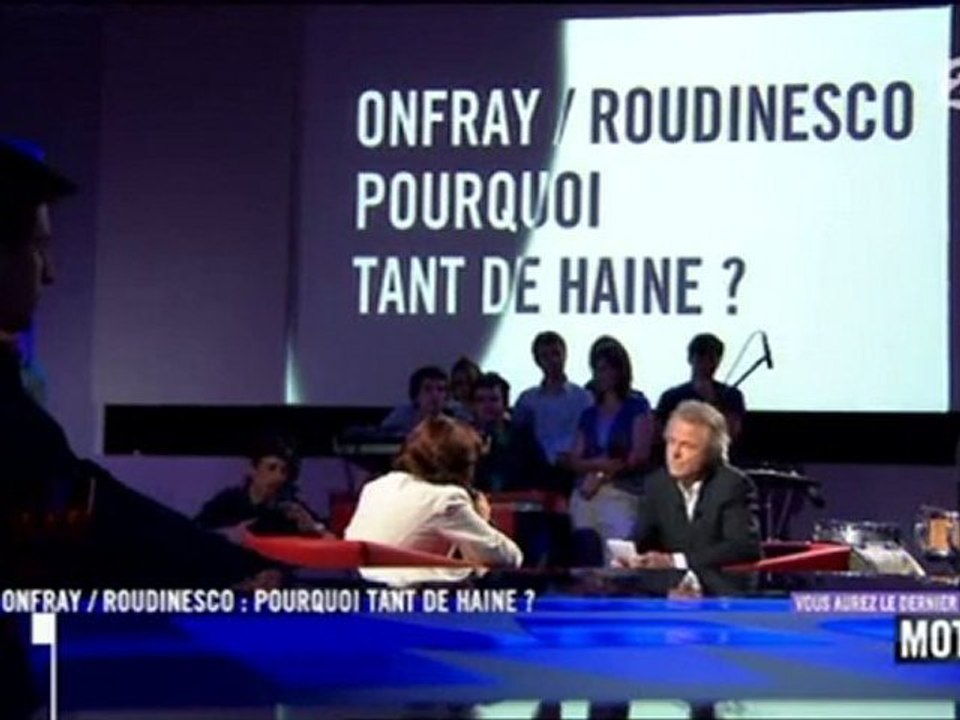 Onfray, Elisabeth Roudinesco sur l'affabulation freudienne