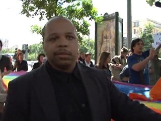 Gay activists protest in Moscow