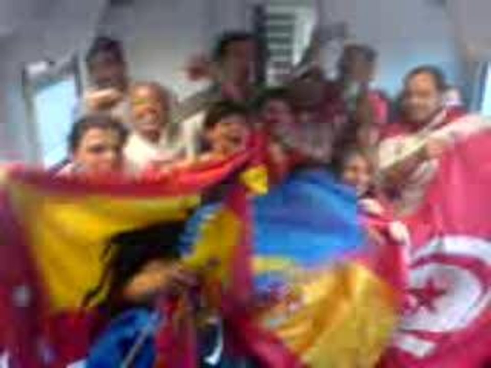 Tunisie espania karlsruhe im zug train