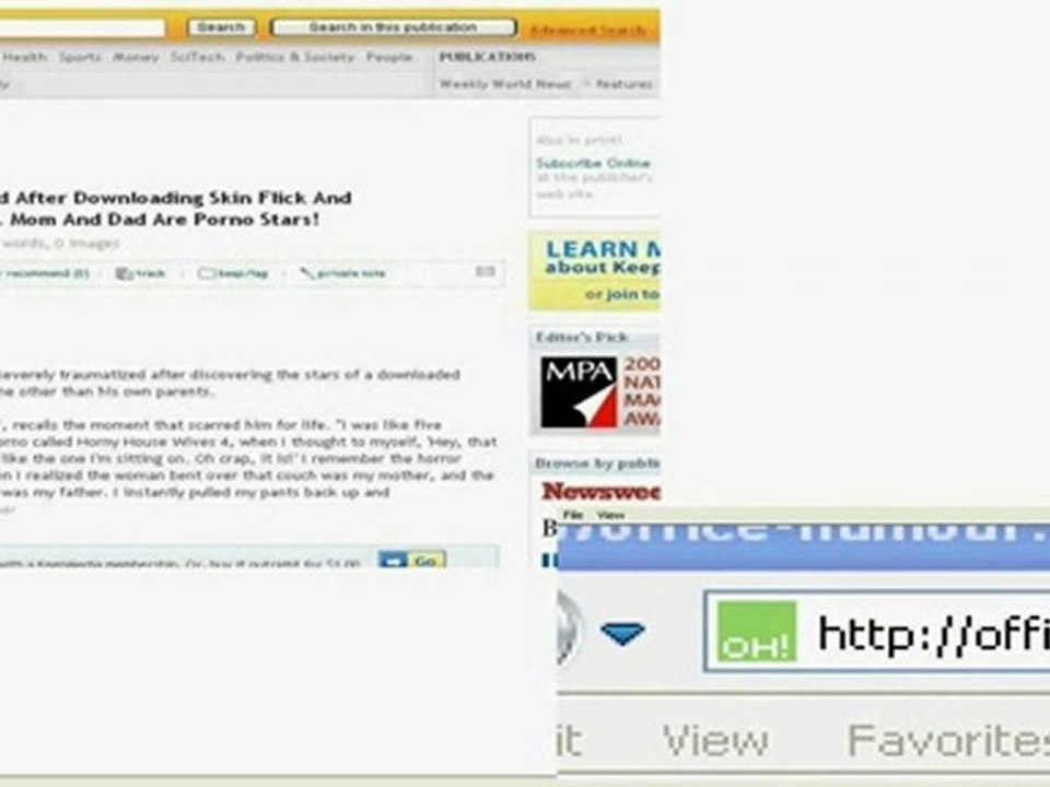 Shocking Porno Stars are My Mam and Dad!!!