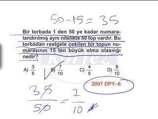 6.Sınıf Olasılık Çözümlü Örnekler-1