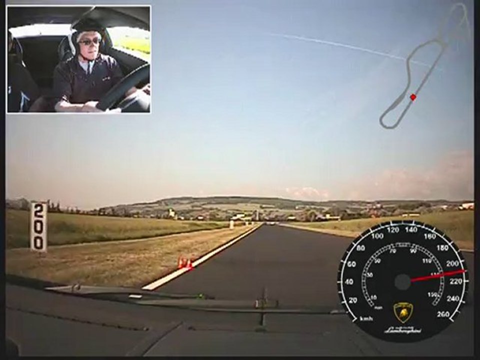 Petit tour tranquille en lambo