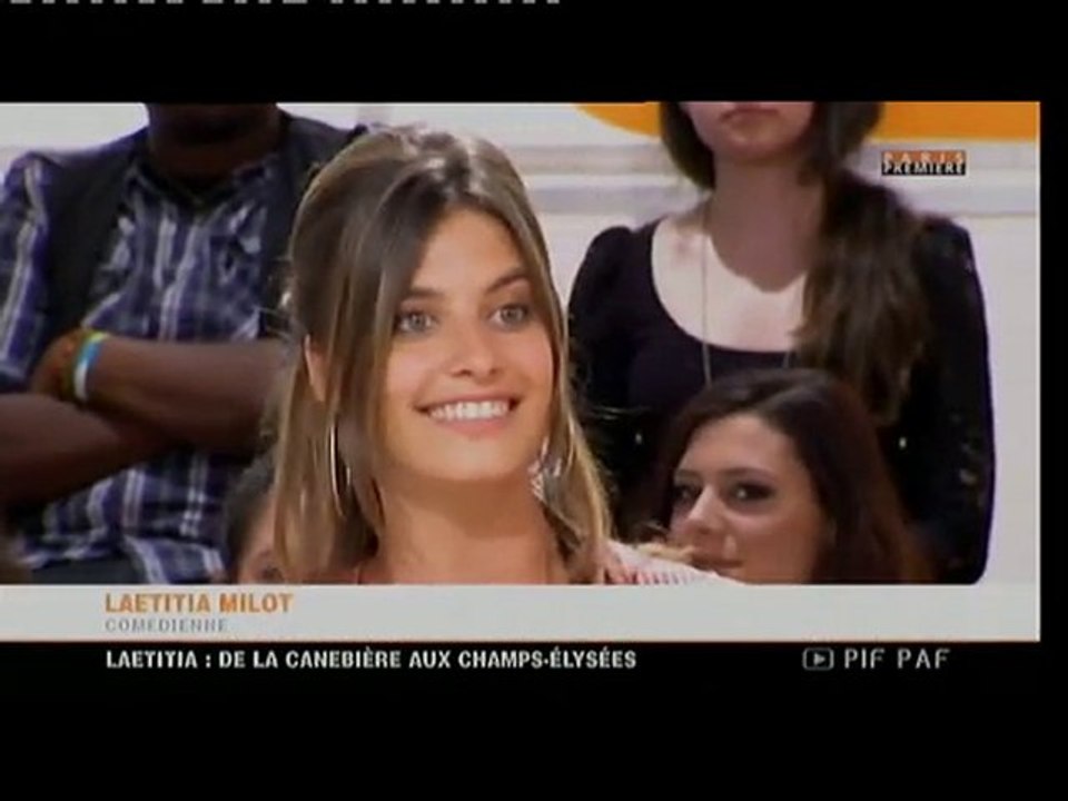 Laetitia Milot dans Pif Paf