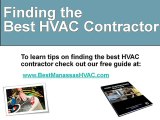 Best Manassas HVAC Contractor in Virginia