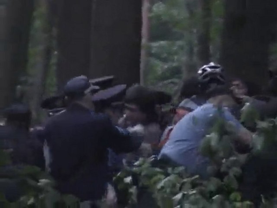 Уничтожение парка Горького в Харькове, хроника 25.05.2010