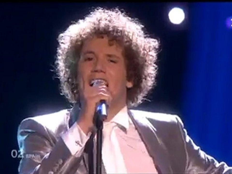 Daniel Diges -  Algo Pequeñito (Spain Live Eurovision Final)