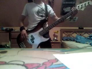 Symphony of destruction bass cover