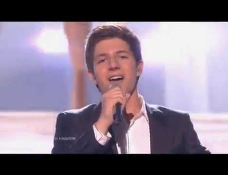 Josh Dubovie - That Sounds Good To Me (Eurovision Final 01')
