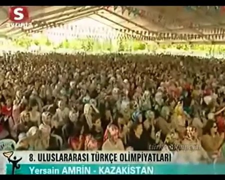 Gönül penceresinden Kazakistan 8.Türkçe Olimpiyatları Ankara