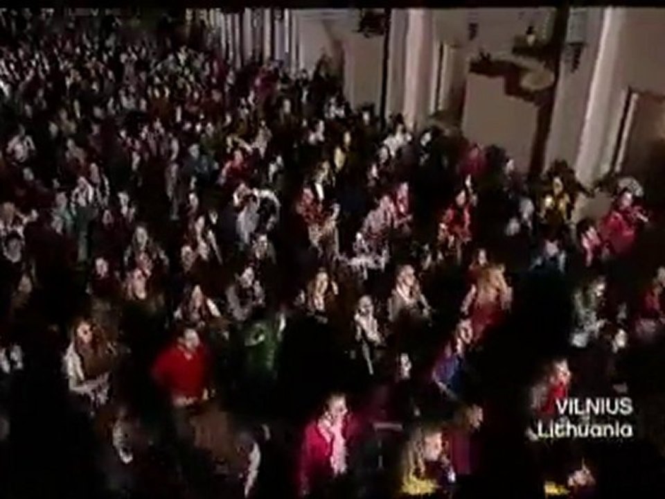 Eurovision 2010 Biggest Flash Mob Ever