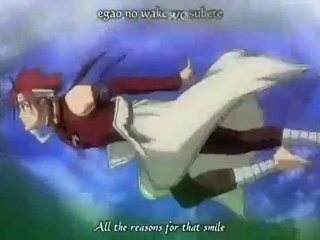 Shonen Onmyouji OP - Egao no wake(Romanji Kara+Eng Subbed)