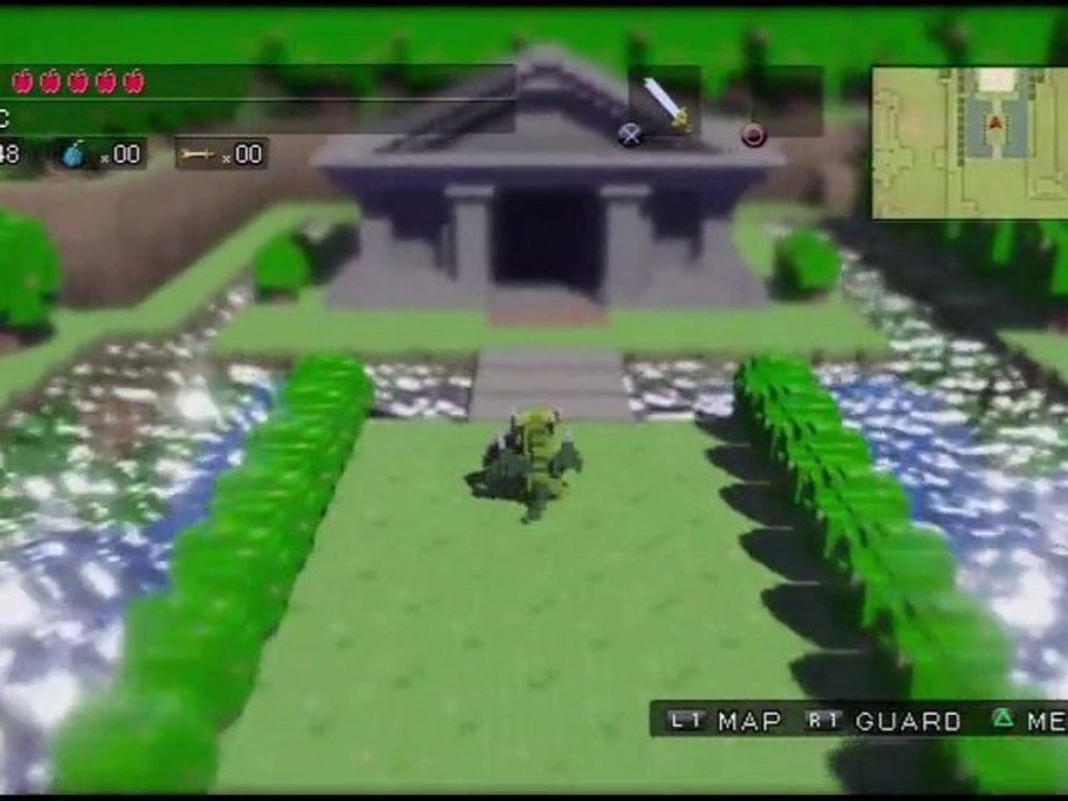 3d dot game heroes firstlook