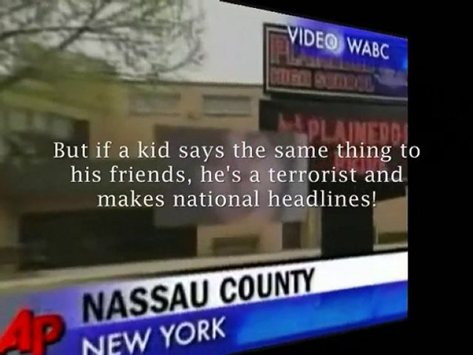 NY Teen Terrorist Makes Headlines! But Not Reagans' Son :(