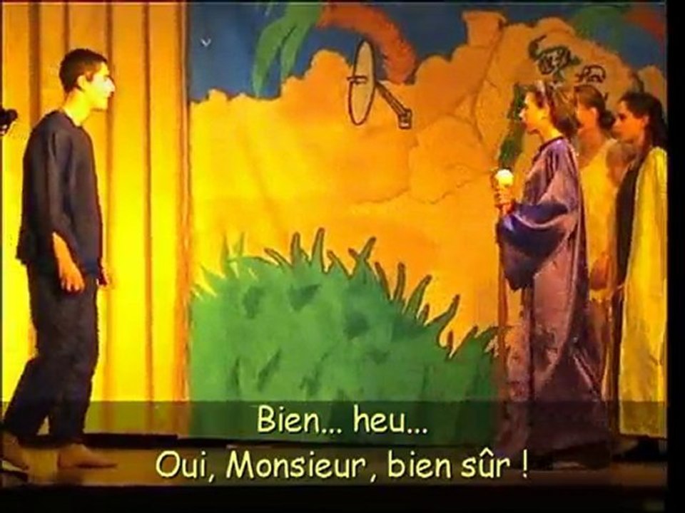 Comédie musicale "The tempest" collège de Neuville-aux-Bois