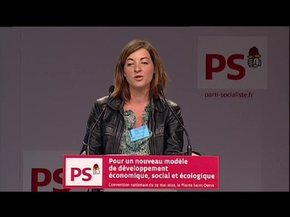 Discours de Laurianne Deniaud à la convention nationale