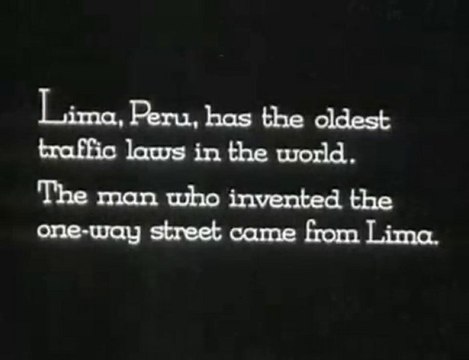 Lima en 1927