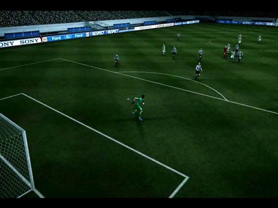 Pes 2010'da Attığım Bir Gol-2