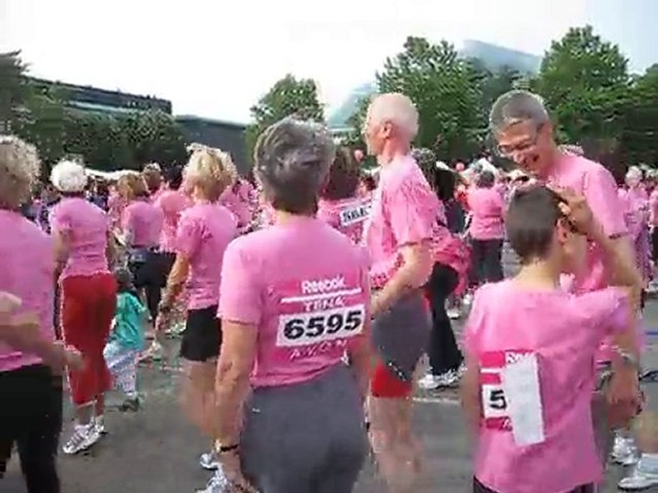 On s'échauffe pour la course Odysséa - 29 mai 2010