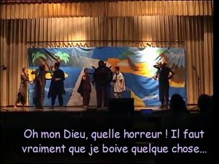 Comédie musicale "The tempest" collège de Neuville-aux-Bois