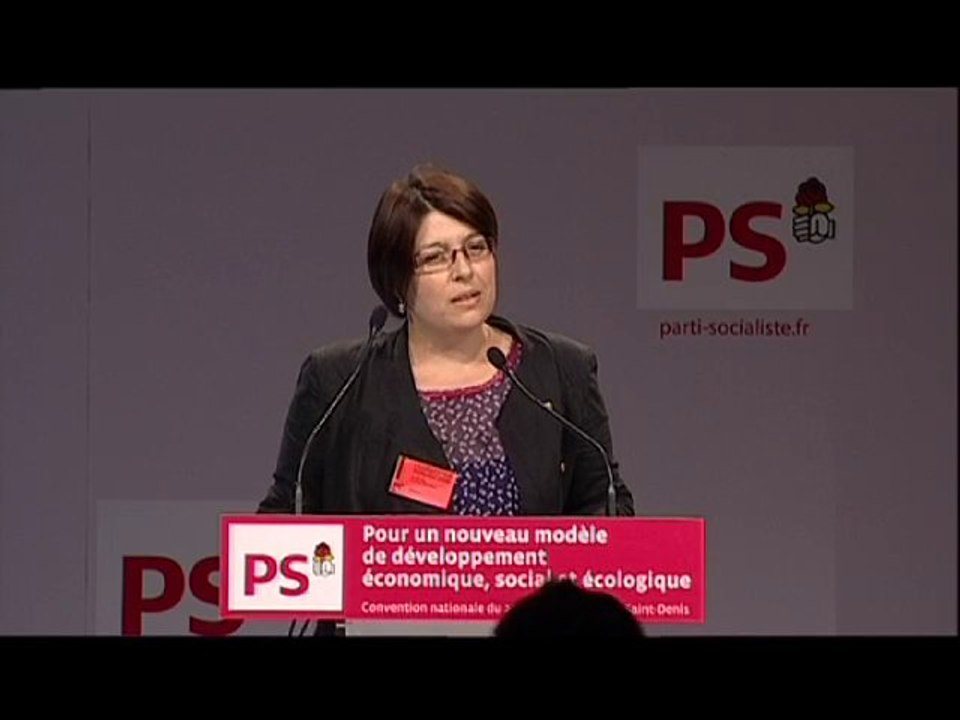 Discours de Corinne Bord  à la convention nationale