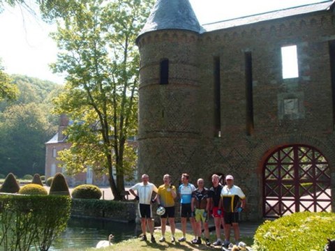 7 cyclotouristes en Seine Maritime les 22, 23 ET 24 Mai 2010