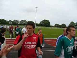 UFCED - Sion : sortie des joueurs