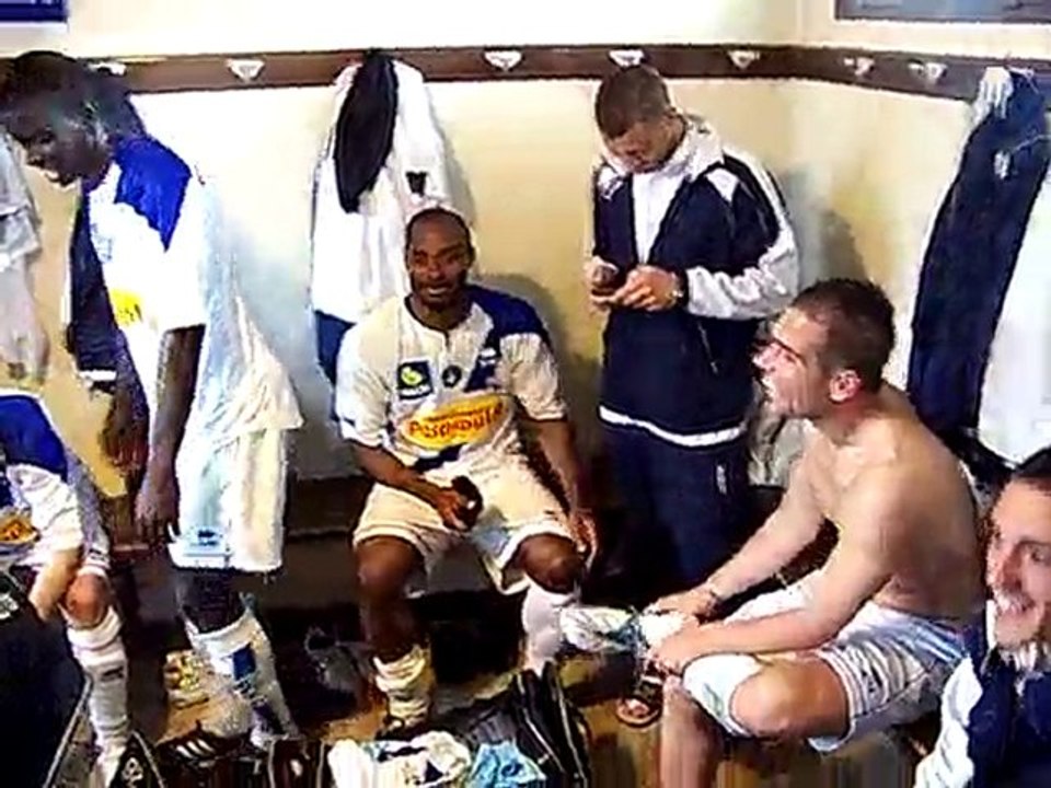 Bordeaux 2 - Niort vestiaire chamois