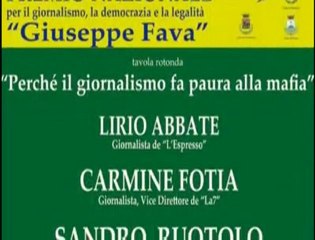 108 - Perchè giornalismo fa paura alla mafia - 1