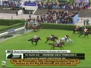 Vidéo Quinté a Auteuil GRAND STEEPLE-CHASE DE PARIS