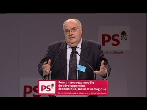 Discours d'Alain Bergounioux à la convention nationale