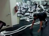 Metabolic Finisher, Burn More Calories Using Heavy Rope